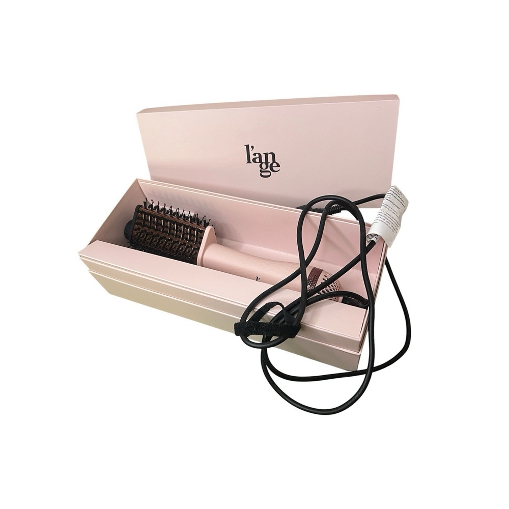 L'ange Le Volume 2-in-1 Volumizing Brush Dryer Blush Pink Hair Styling Tool